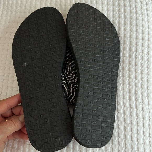 Sanuk Yoga Sling 2 Flip Flop Thong Sandals Size 8 - Picture 10 of 10